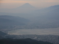 富士山と諏訪湖