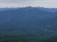 初夏の北アルプスを望む