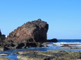 山陰海岸 冬の海 25 カエル岩
