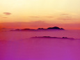 朝の雲海に浮かぶ浅間山～1975年