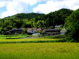 静かな秋の山村集落