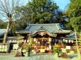 初詣を待つ神社