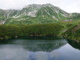 みくりが池に写る立山