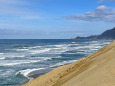 鳥取砂丘と日本海 冬2