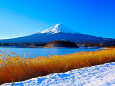 大石公園から望む富士山