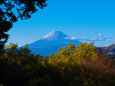 修善寺から見た富士山