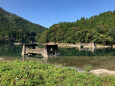 鉱山鉄道鉄橋跡