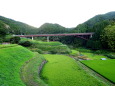 R323へ出る前の山間道路の橋