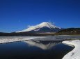 真冬の逆さ富士