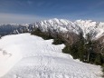 爺ヶ岳南峯にて