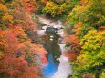 秋の小安峡