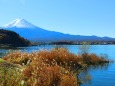 初冬の河口湖