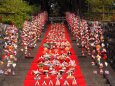 素盞鳴神社の雛段飾り