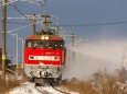 雪晴れの朝