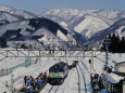 昭和の鉄道400 信濃森上駅にて