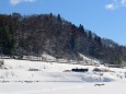 雪の上越線を行く185系 特急水上