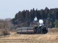 SLもおか 重連運転