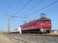 EF81 140牽引 651系配給列車