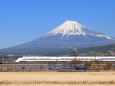 富士山と300系新幹線