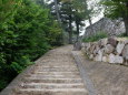 備中松山城の石段