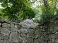 津山城の石垣と鐘楼
