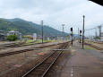 津山駅と線路