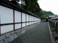 松山城二之丸史跡庭園の長塀