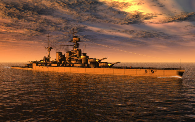 英国巡洋戦艦 フッド