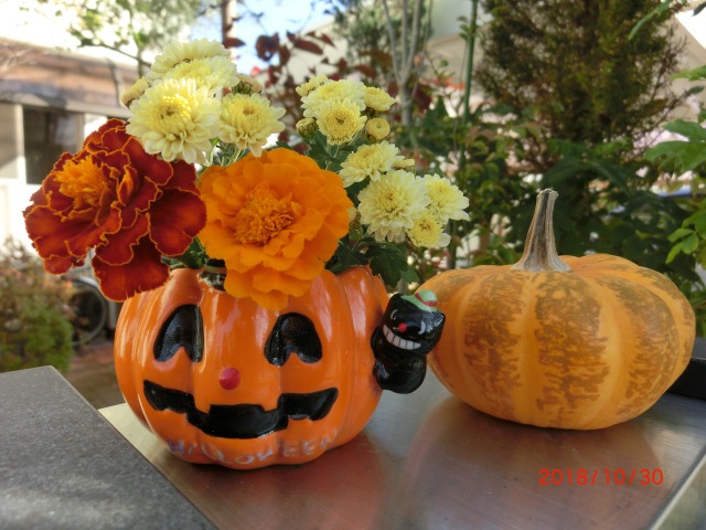 ハローウインの雰囲気で