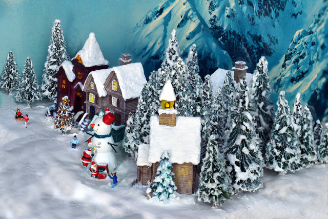 ジオラマ～クリスマス～3
