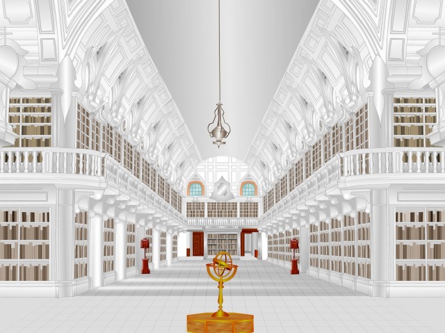 イラスト 絵画 マフラ宮殿図書館 壁紙館 イラスト 絵画 マフラ宮殿図書館 壁紙館