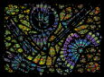 stained glass brass quintet