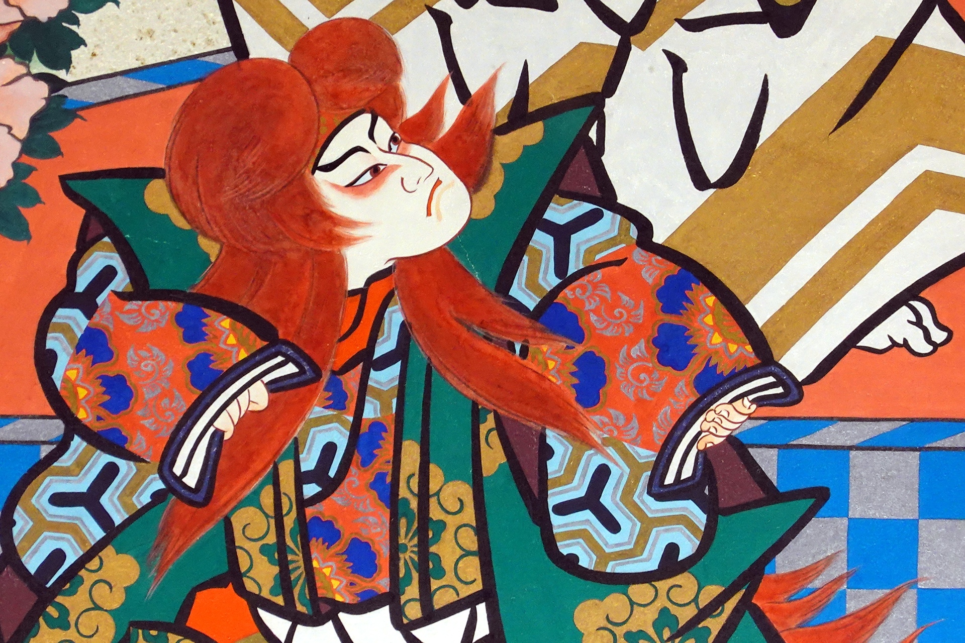 その他 歌舞伎座の役者絵 壁紙19x1280 壁紙館