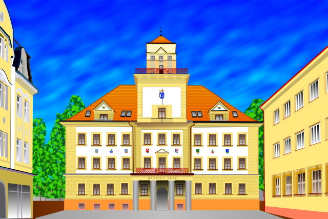 Krasliceの市庁舎