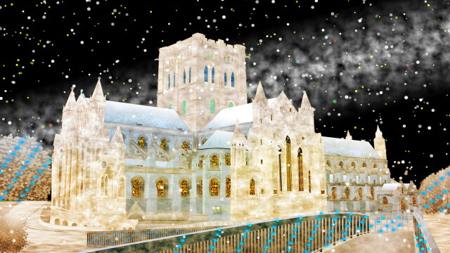 雪とバプテスト大聖堂NW