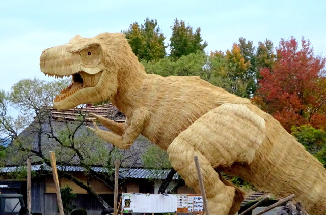 温暖化警告！ ティラノサウルス