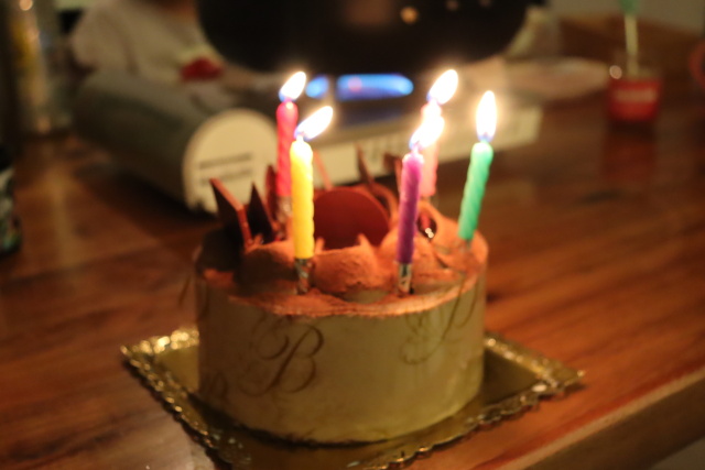 僕の誕生日ケーキ(本日誕生日)