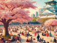 春の大阪