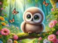 フクロウの子供