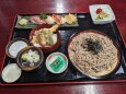 遠野物語の里で蕎麦定食