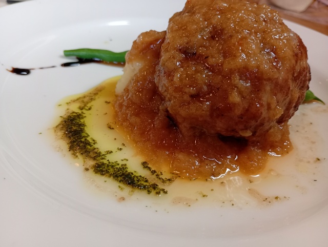 至福のハンバーグステーキ