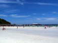 パタヤ沖ラン島の白いビーチ