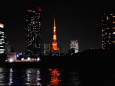 隅田川からの東京タワー。