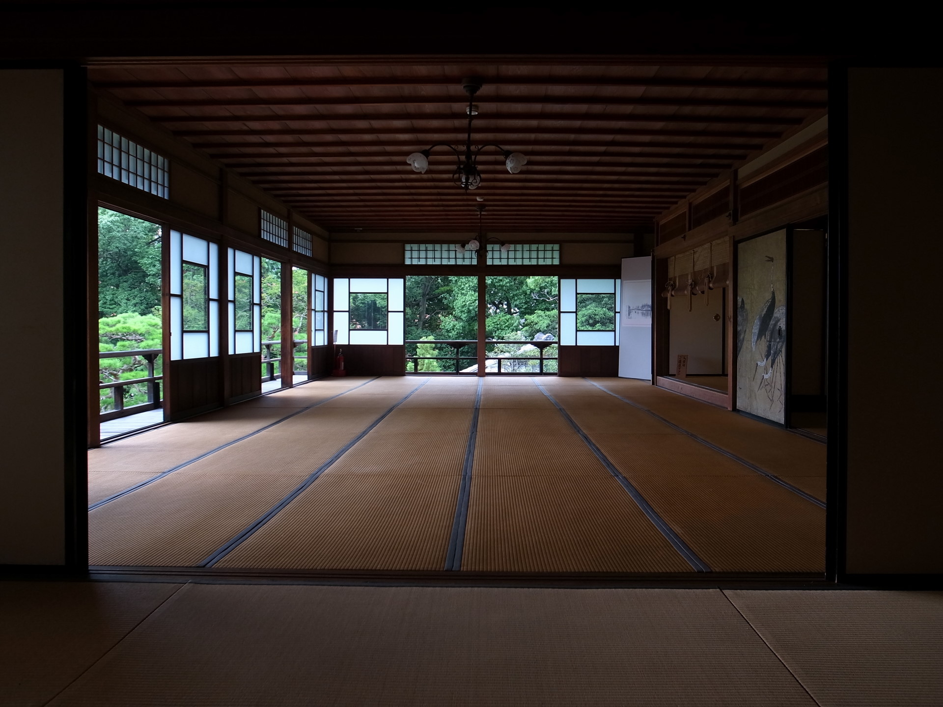 都市 街 室内 慶雲館の和室 壁紙19x1440 壁紙館