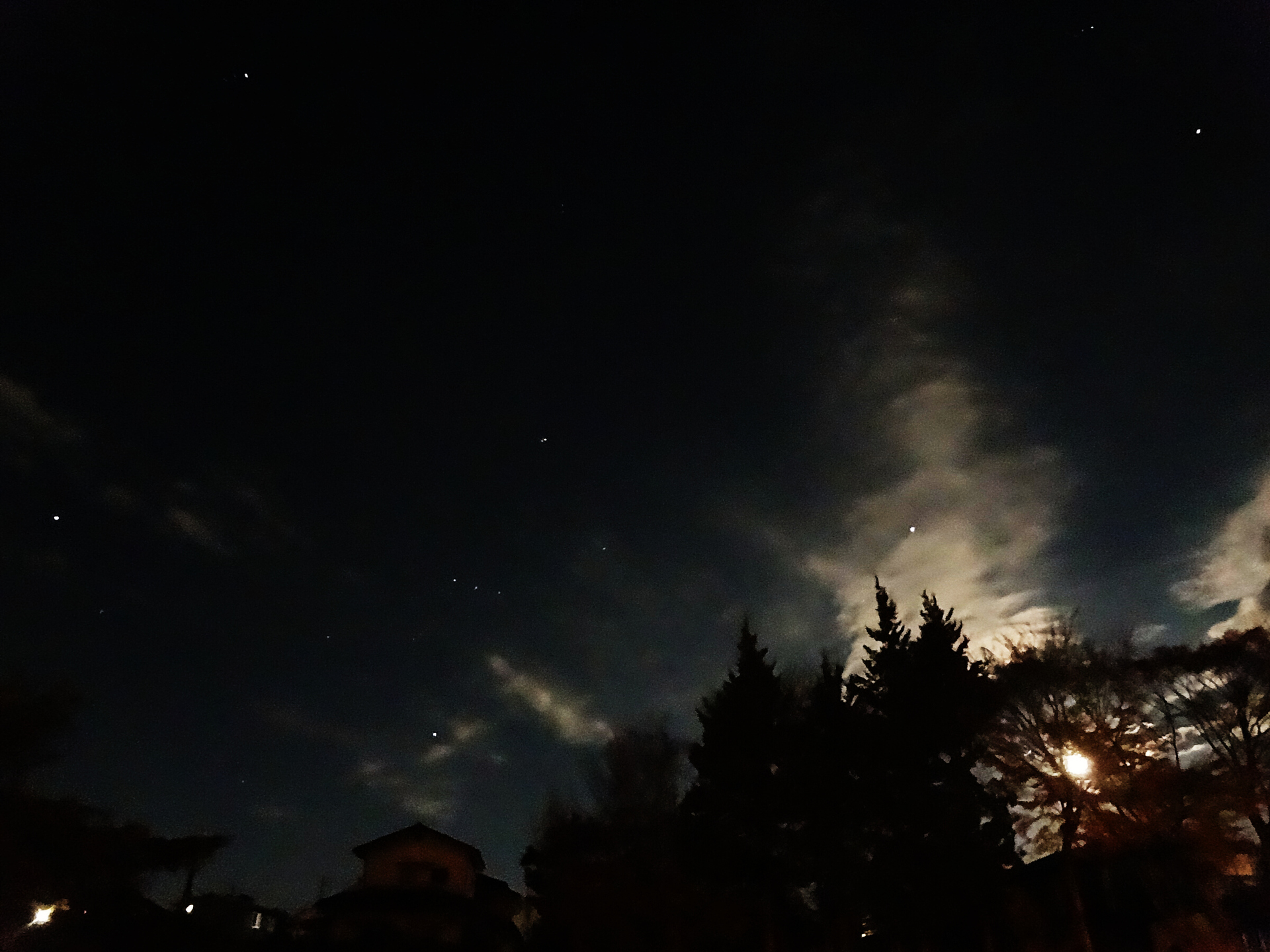 星 宇宙 空 満月とオリオン座 壁紙19x1440 壁紙館