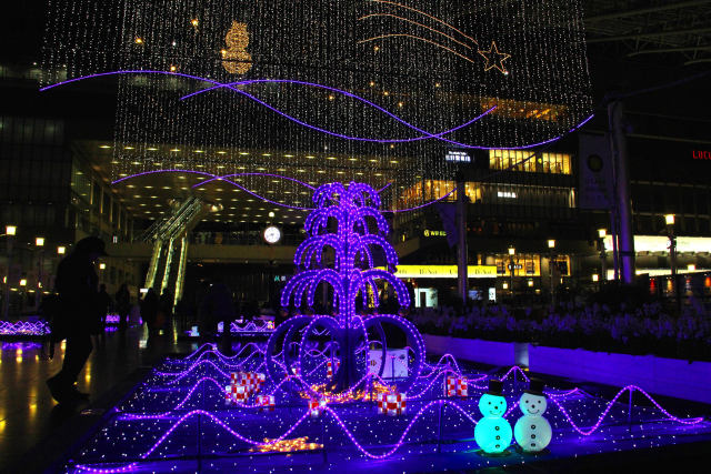大阪駅・時空の広場・イルミ