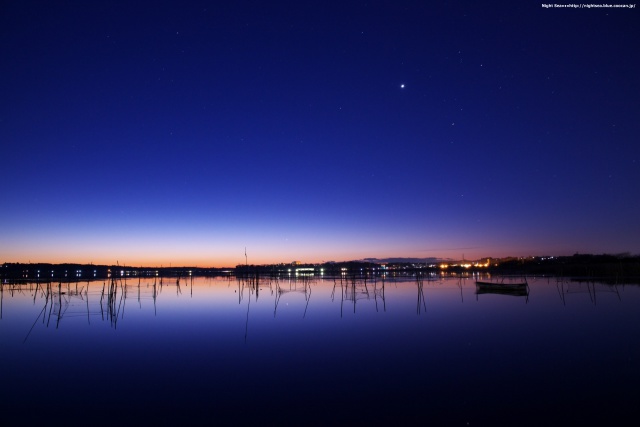 夜明け前の輝き