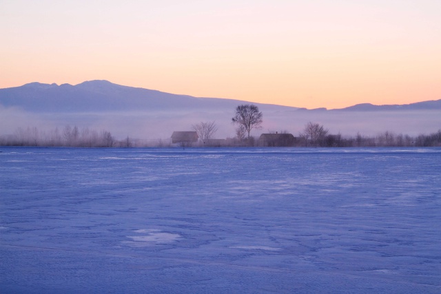 -23℃の朝～富良野にて