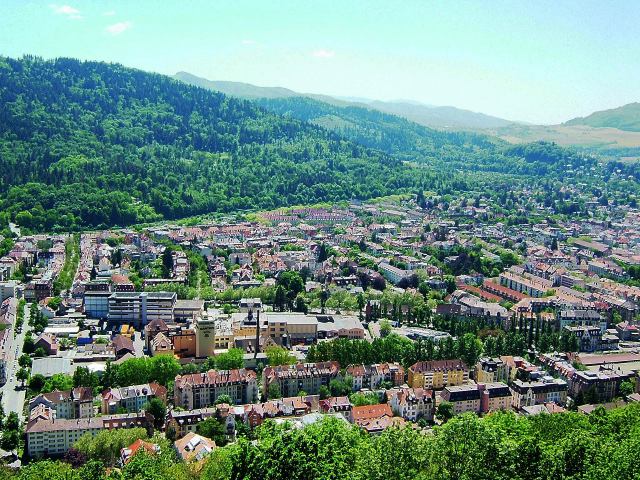 Freiburg東部1・裏山展望塔から