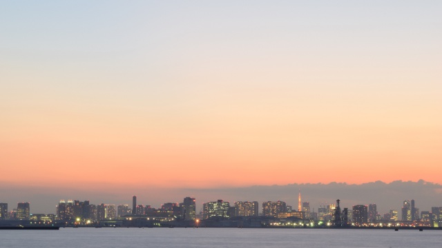 東京夕景